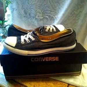Converse denim jeans shoes